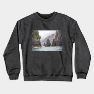 Alaska. Kenai Fjords National Park. Rocks. Crewneck Sweatshirt